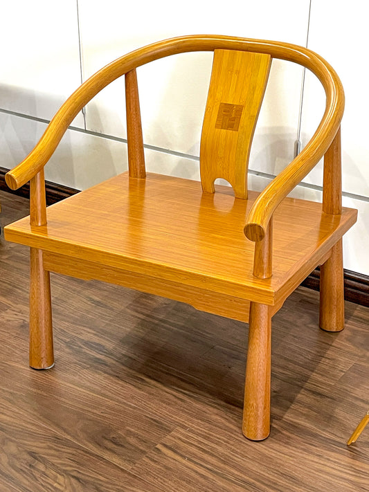 Handcrafted Bamboo Detailed Chair
