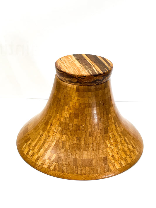 Handcrafted Wood Vase