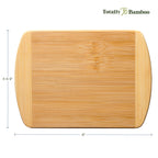 2-Tone Small Cutting Board, 8" x 5-3/4"