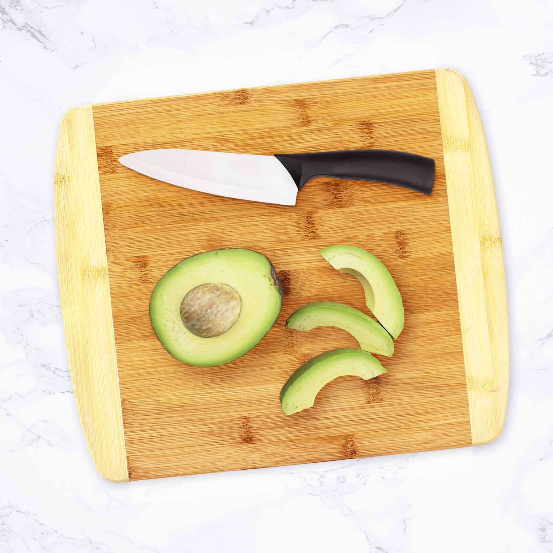 2-Tone Cutting Board, 13-1/2" x 11-1/2"