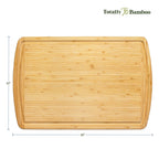 Malibu Groove Carving Board, 18" x 12"