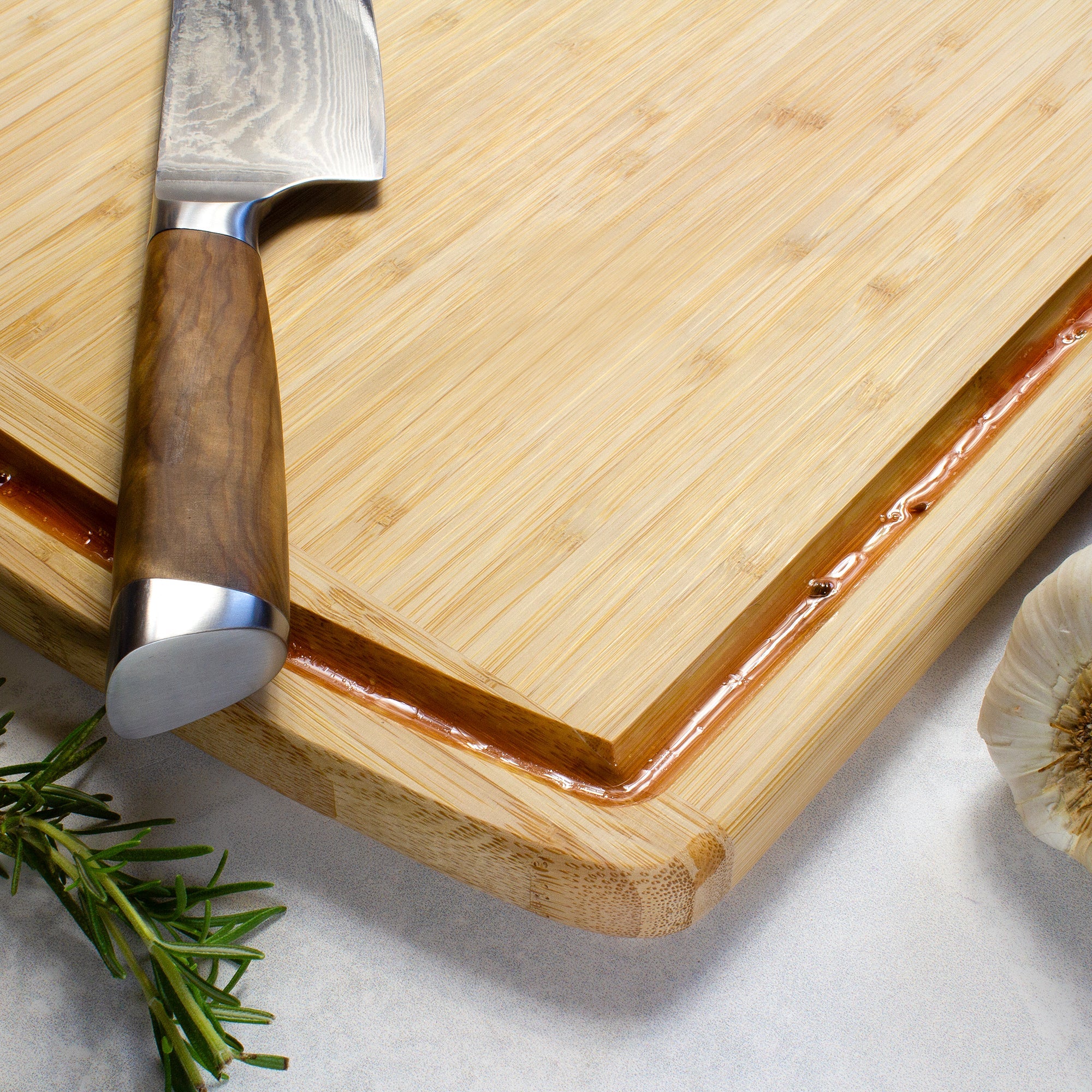 Malibu Groove Carving Board, 18" x 12"