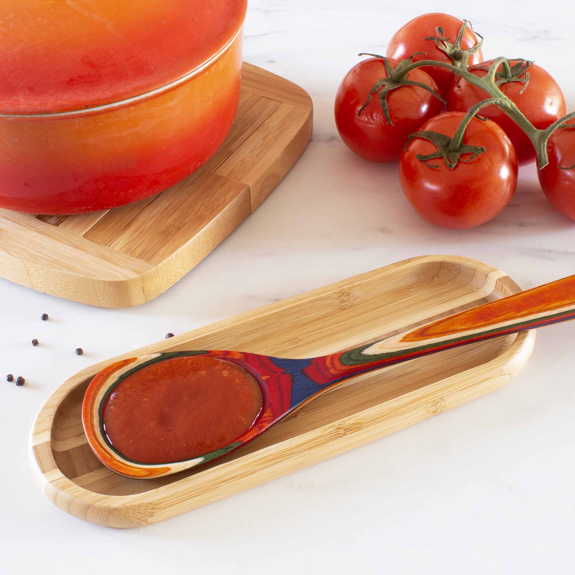 Catch-All Spoon Rest, 10" x 3-1/2"
