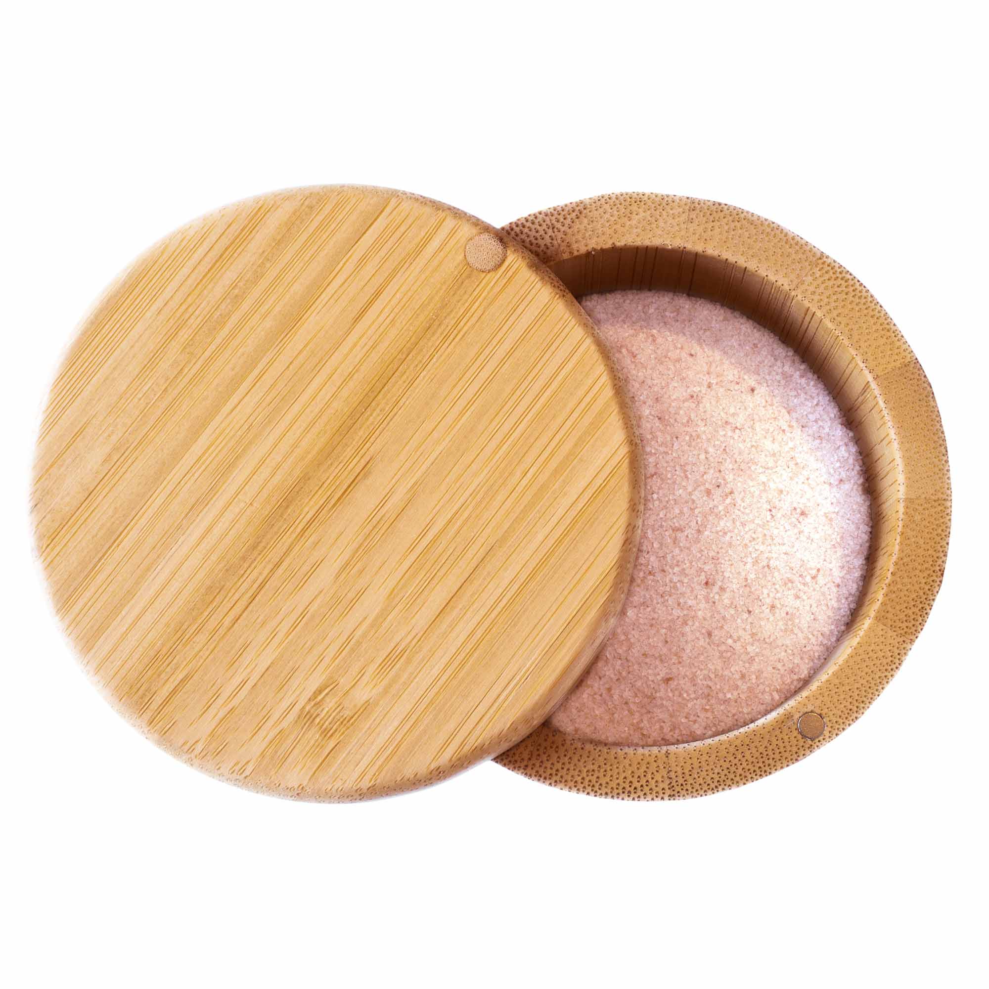 Salt Cellar with Swivel Lid, 6-Oz. Capacity