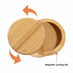 Salt Cellar with Swivel Lid, 6-Oz. Capacity
