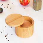 Salt Cellar with Swivel Lid, 6-Oz. Capacity