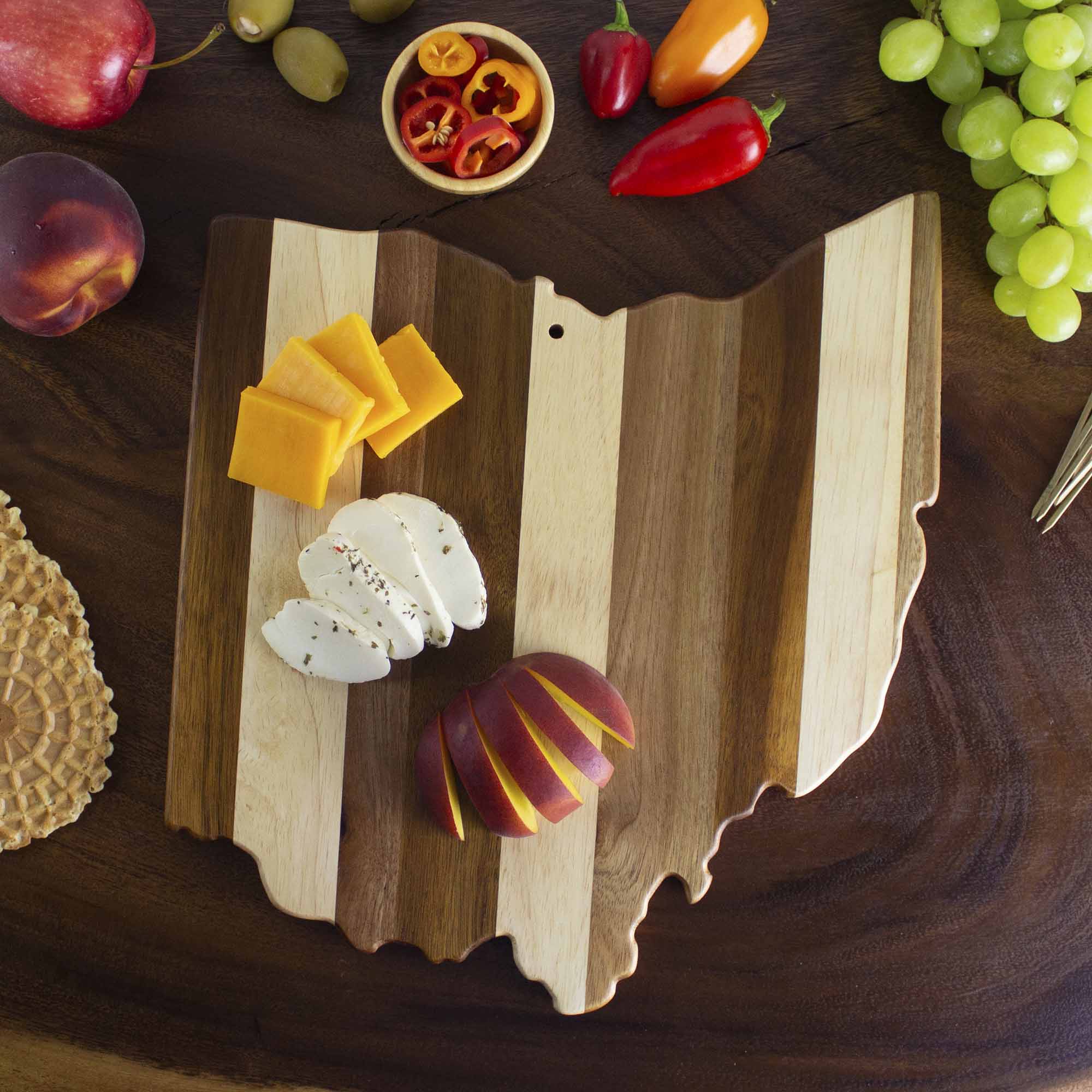 Rock & Branch® Shiplap Series Ohio Cutting Board