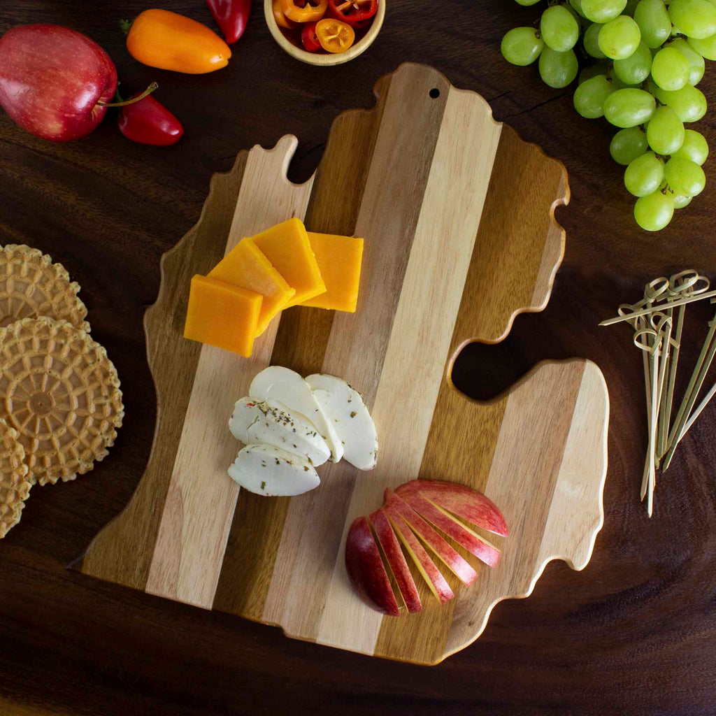 Rock & Branch® Shiplap Series Michigan Mitten Cutting Board