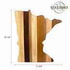 Rock & Branch® Shiplap Series Minnesota Cutting Board