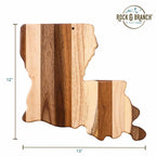Rock & Branch® Shiplap Series Louisiana Cutting Board