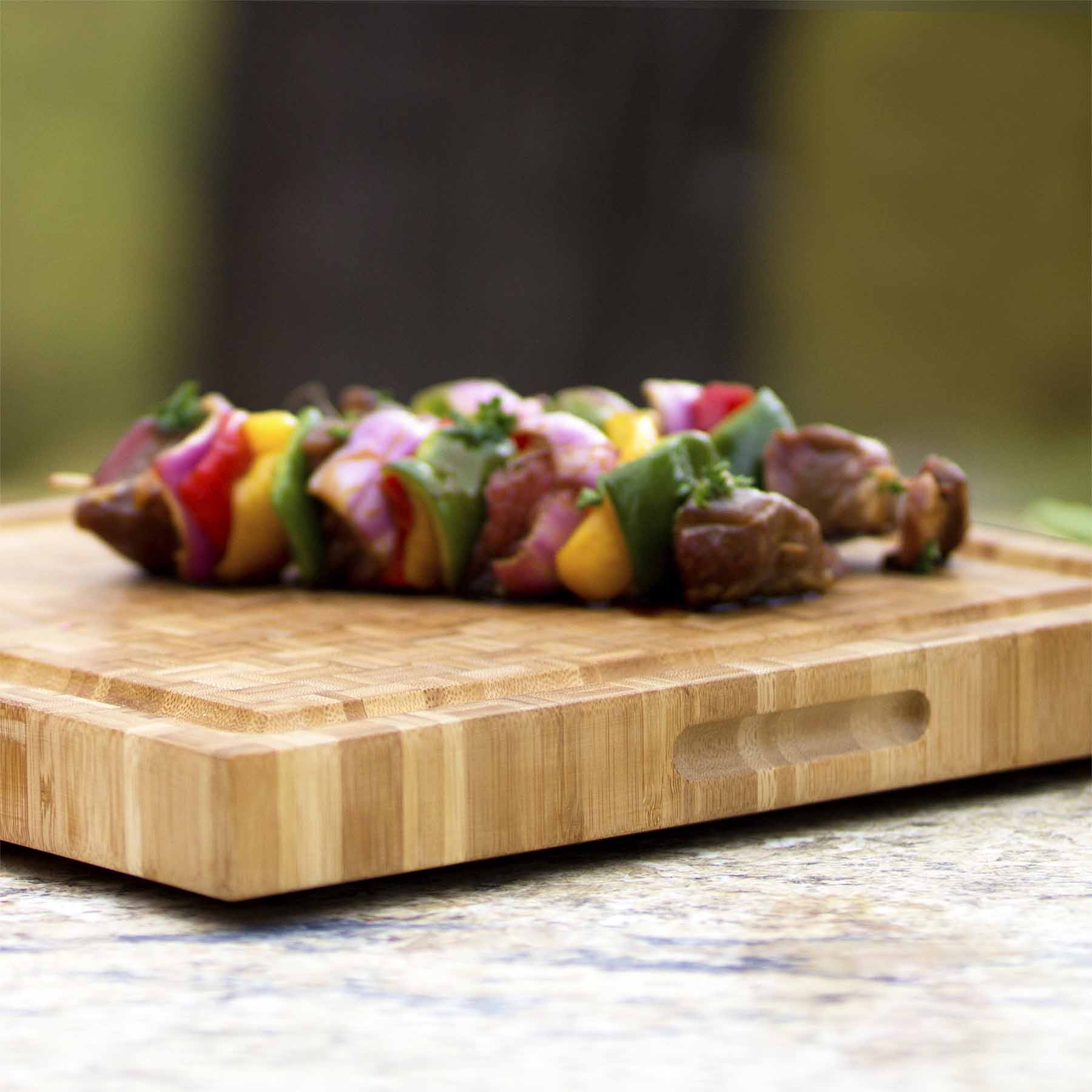 Pro Board End-Grain Carving Board, 16" x 16" x 2"