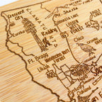 A Slice of Life California Cutting Board, 11" x 8-3/4"