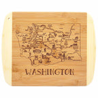 A Slice of Life Washington Cutting Board, 11" x 8-3/4"