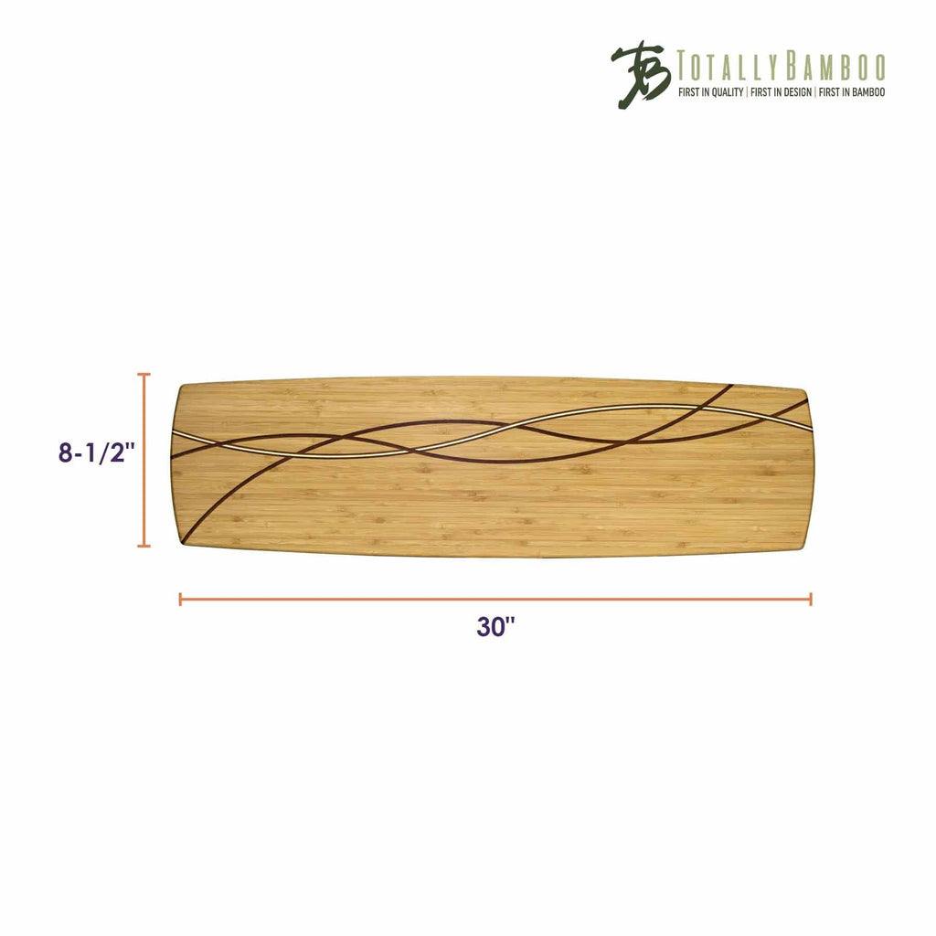 Del Mar Extra-Large Charcuterie Board, 30" x 8-1/2"