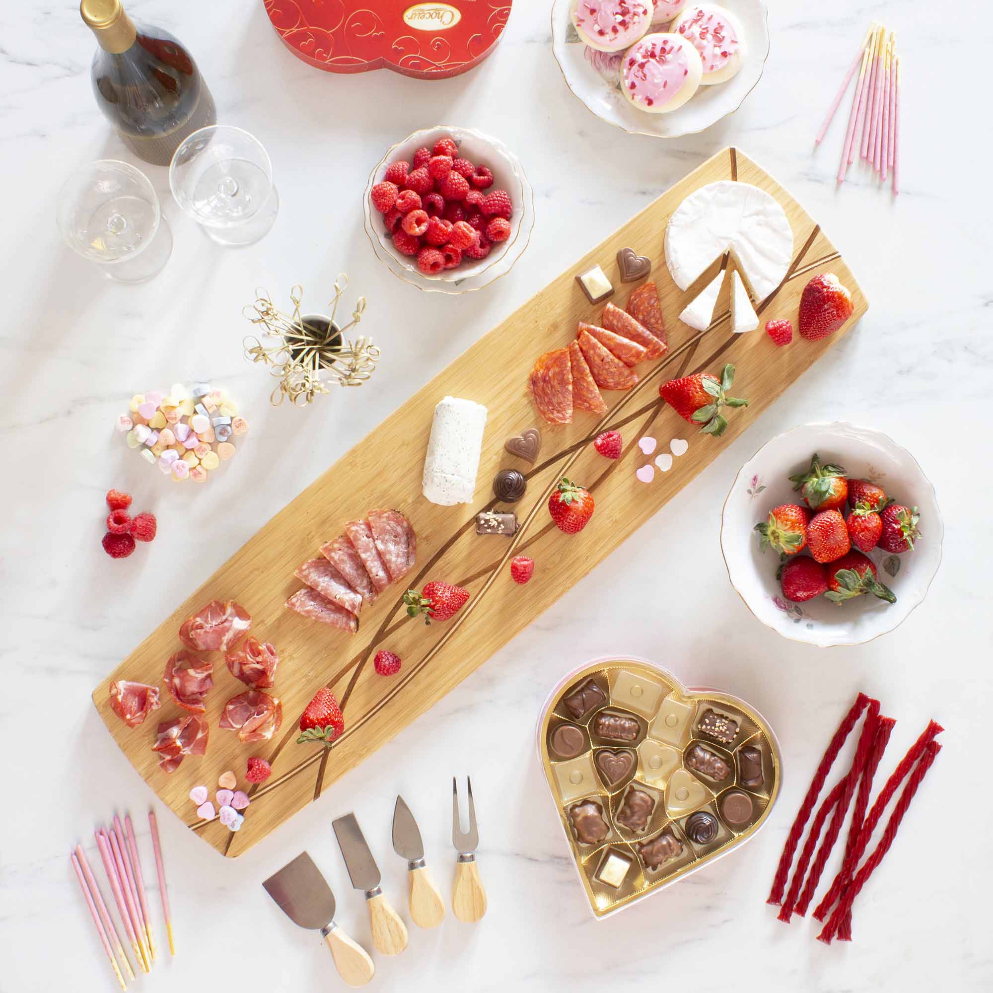 Del Mar Extra-Large Charcuterie Board, 30" x 8-1/2"