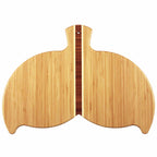 Whale Tail Shaped Cutting Board, 14-1/2" x 10-1/2"