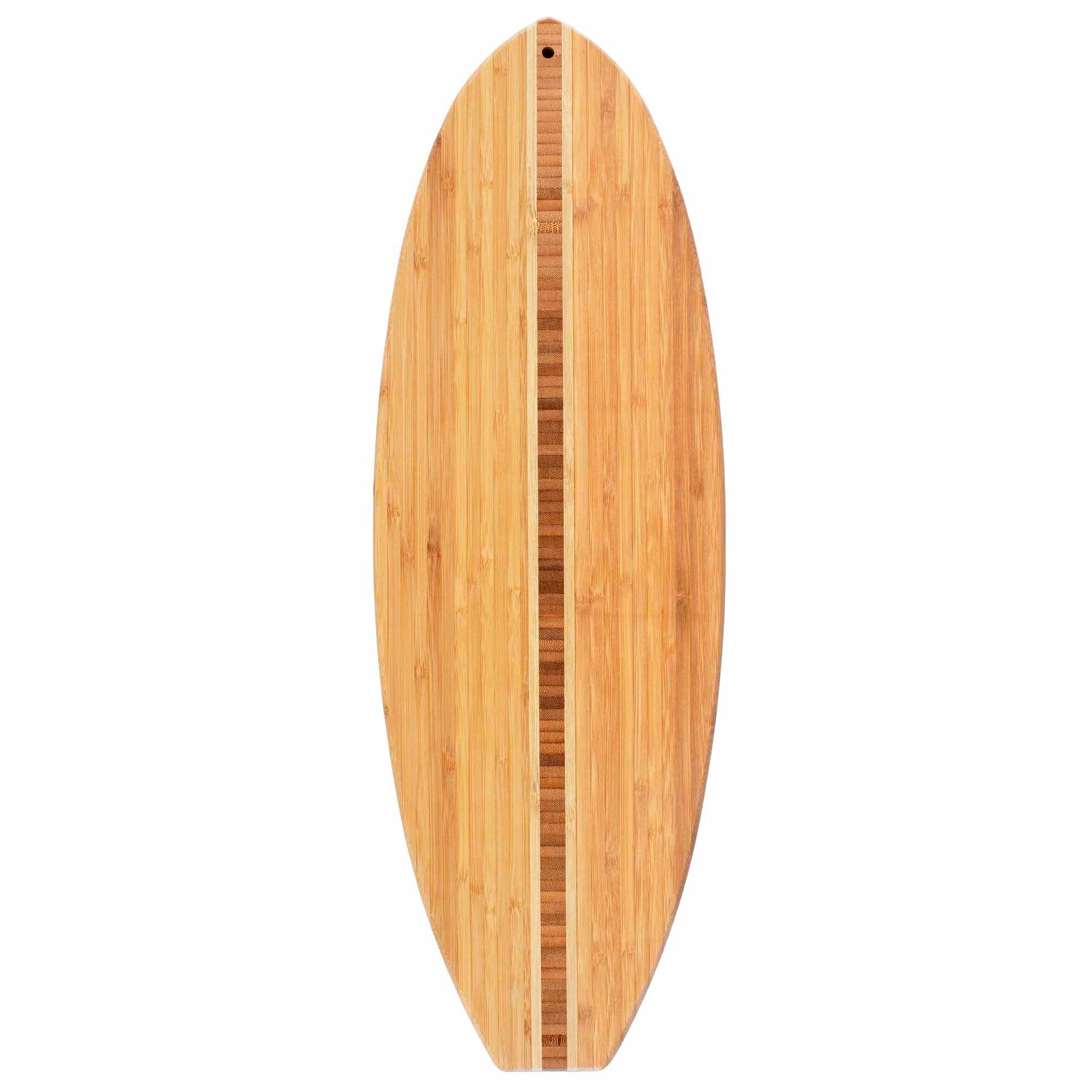 Surfboard Shaped Cutting Board, 23" x 7-1/2"