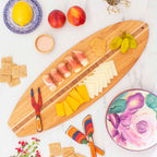 Surfboard Shaped Cutting Board, 23" x 7-1/2"