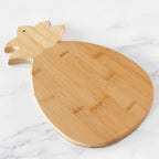 Pineapple Shaped Cutting Board, 14-3/8" x 7-1/2"