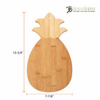 Pineapple Shaped Cutting Board, 14-3/8" x 7-1/2"