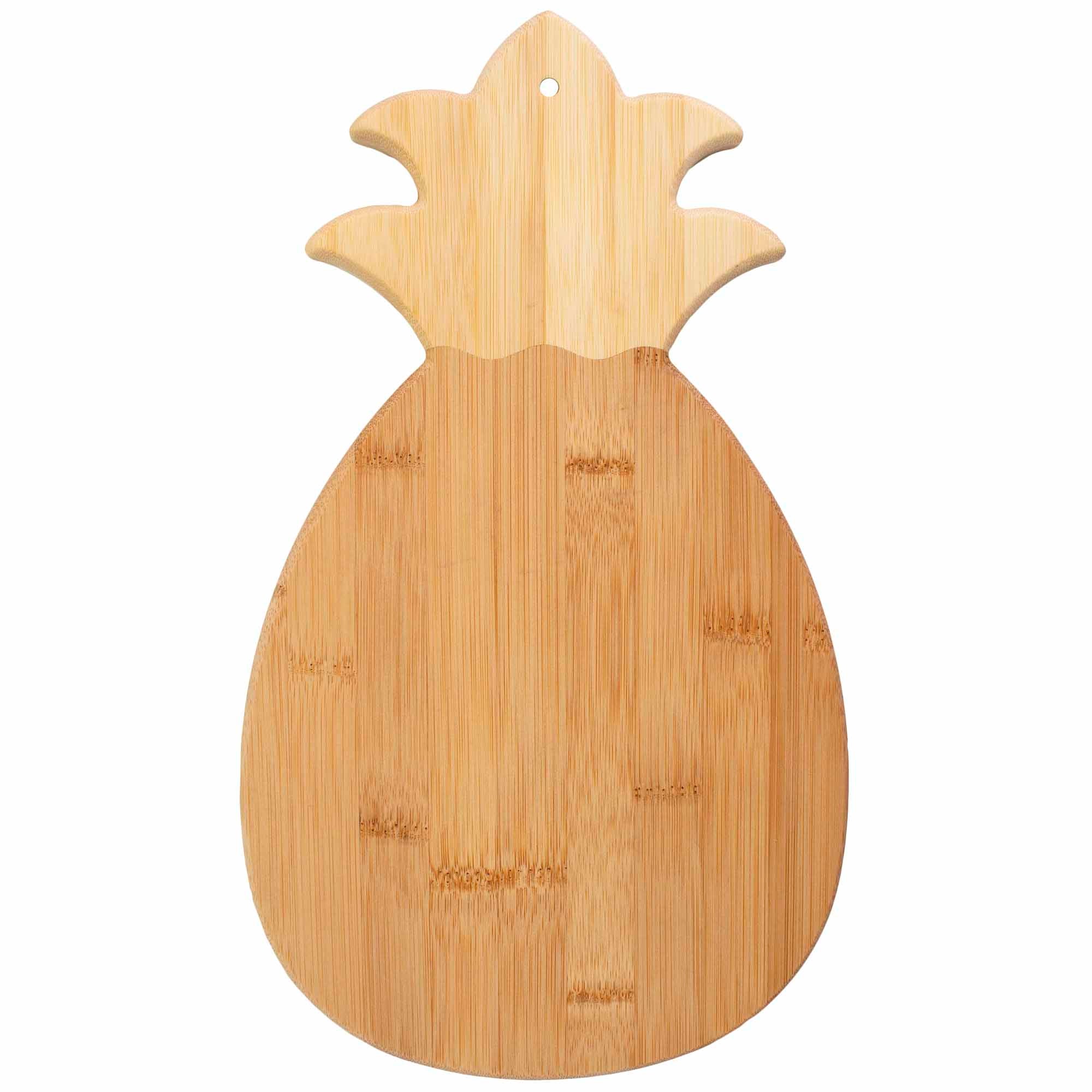 Pineapple Shaped Cutting Board, 14-3/8" x 7-1/2"
