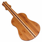 Ukulele Shaped Cutting Board, 22" x 9"