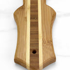 Ukulele Shaped Cutting Board, 22" x 9"