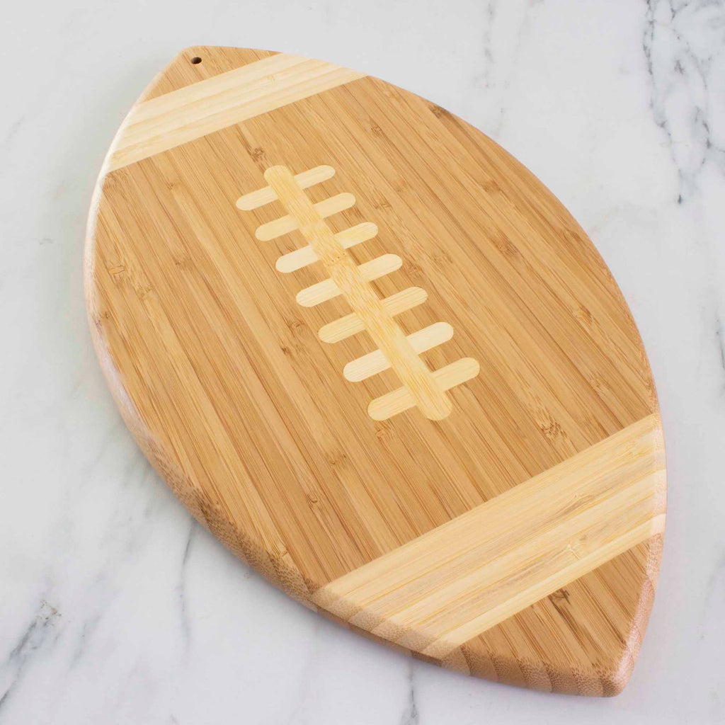 Football Shaped Cutting Board, 15" x 8-1/2"