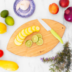 Football Shaped Cutting Board, 15" x 8-1/2"
