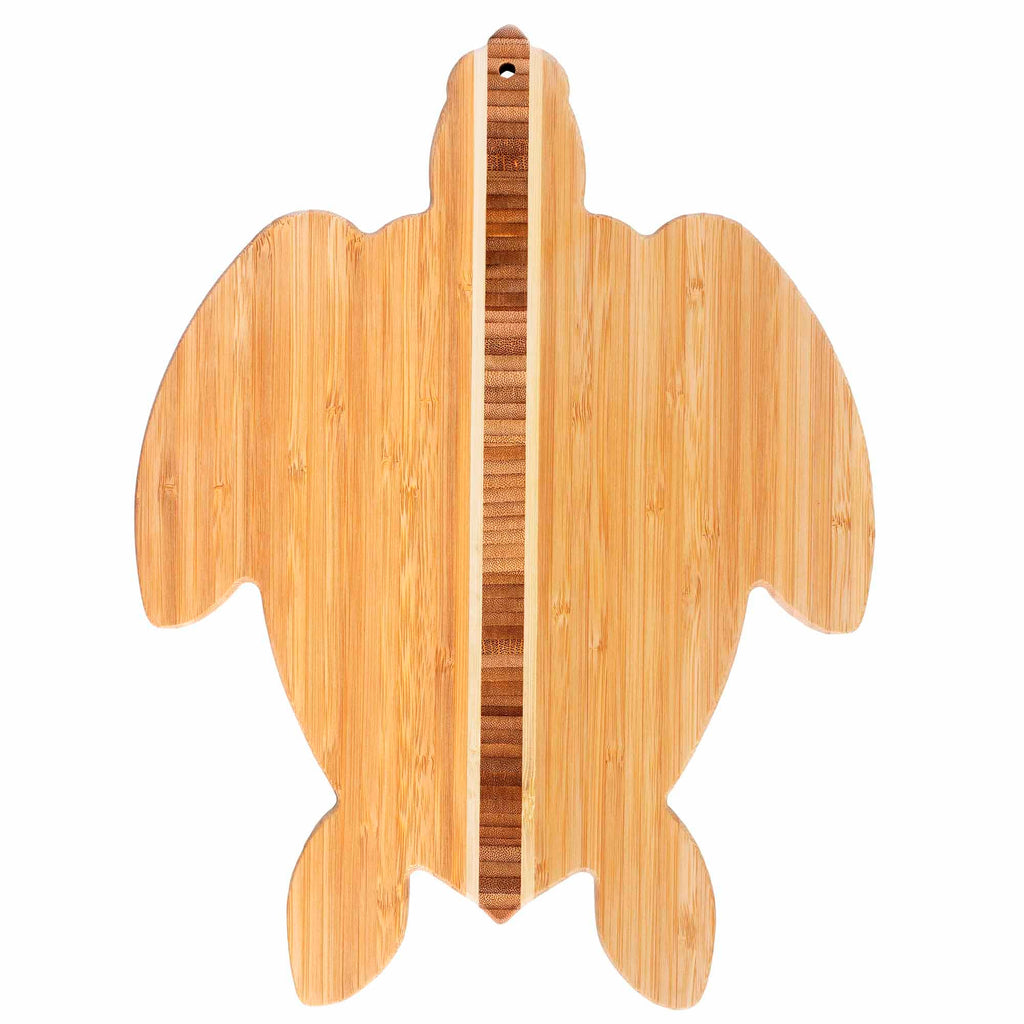 Sea Turtle Shaped Cutting Board, 14-7/8" x 11"