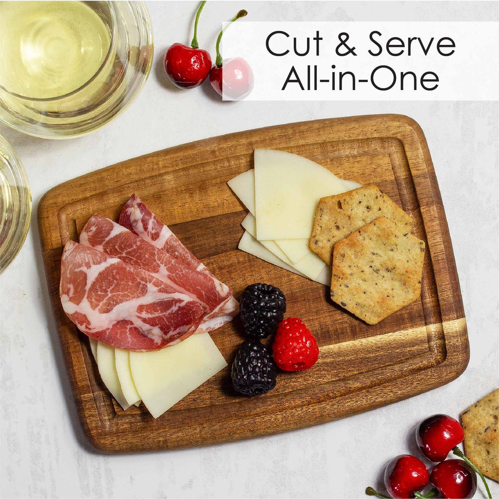 TB Home® Small Cutting Board with Juice Groove, 8" x 6"