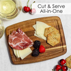 TB Home® Small Cutting Board with Juice Groove, 8" x 6"