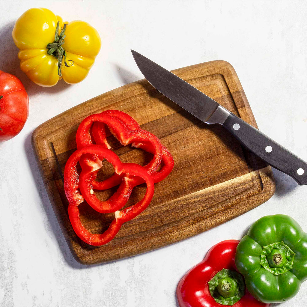 TB Home® Small Cutting Board with Juice Groove, 8" x 6"