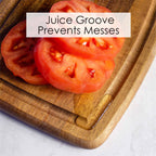 TB Home® Small Cutting Board with Juice Groove, 8" x 6"