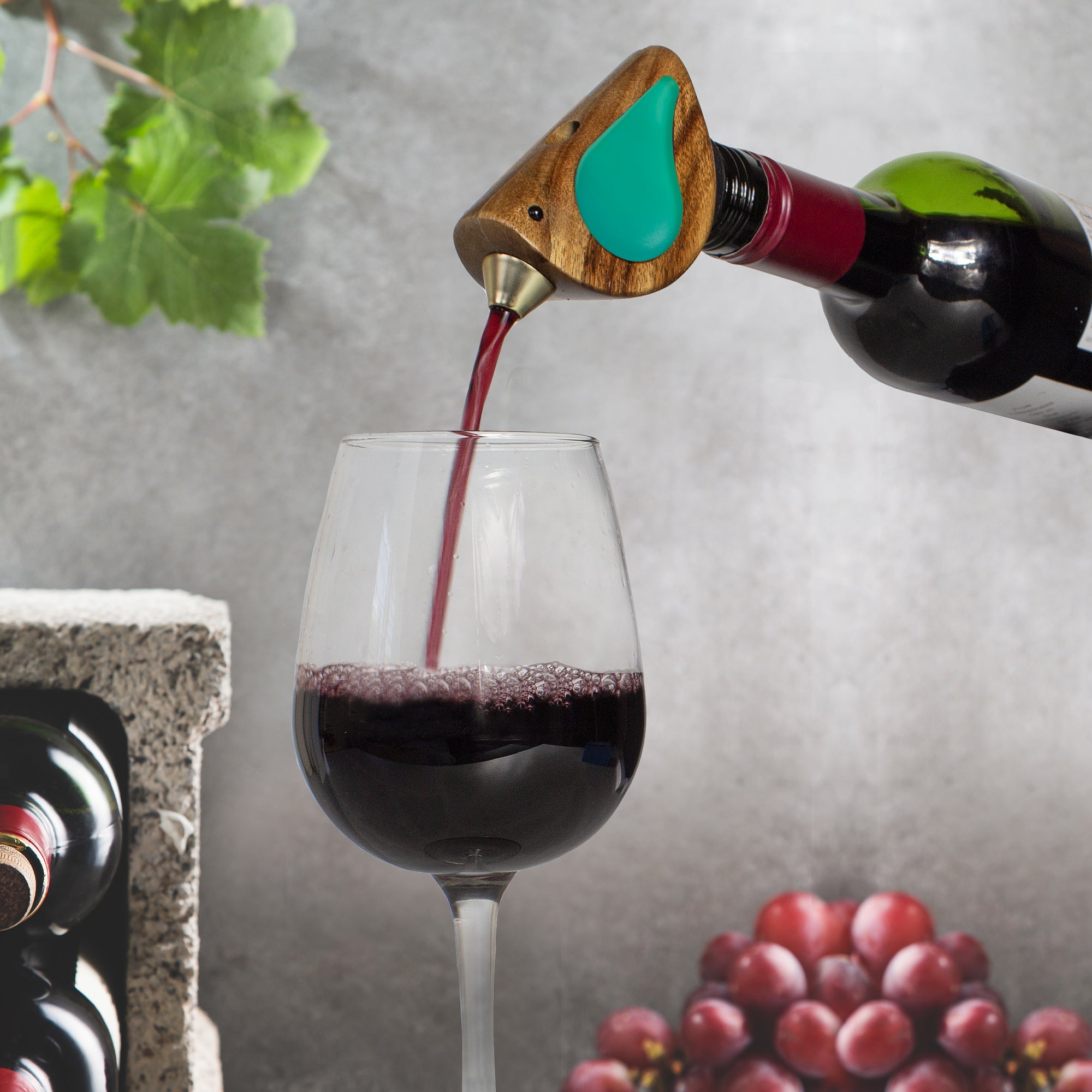 Songbird Specialties® Bottle Pourer, Turquoise