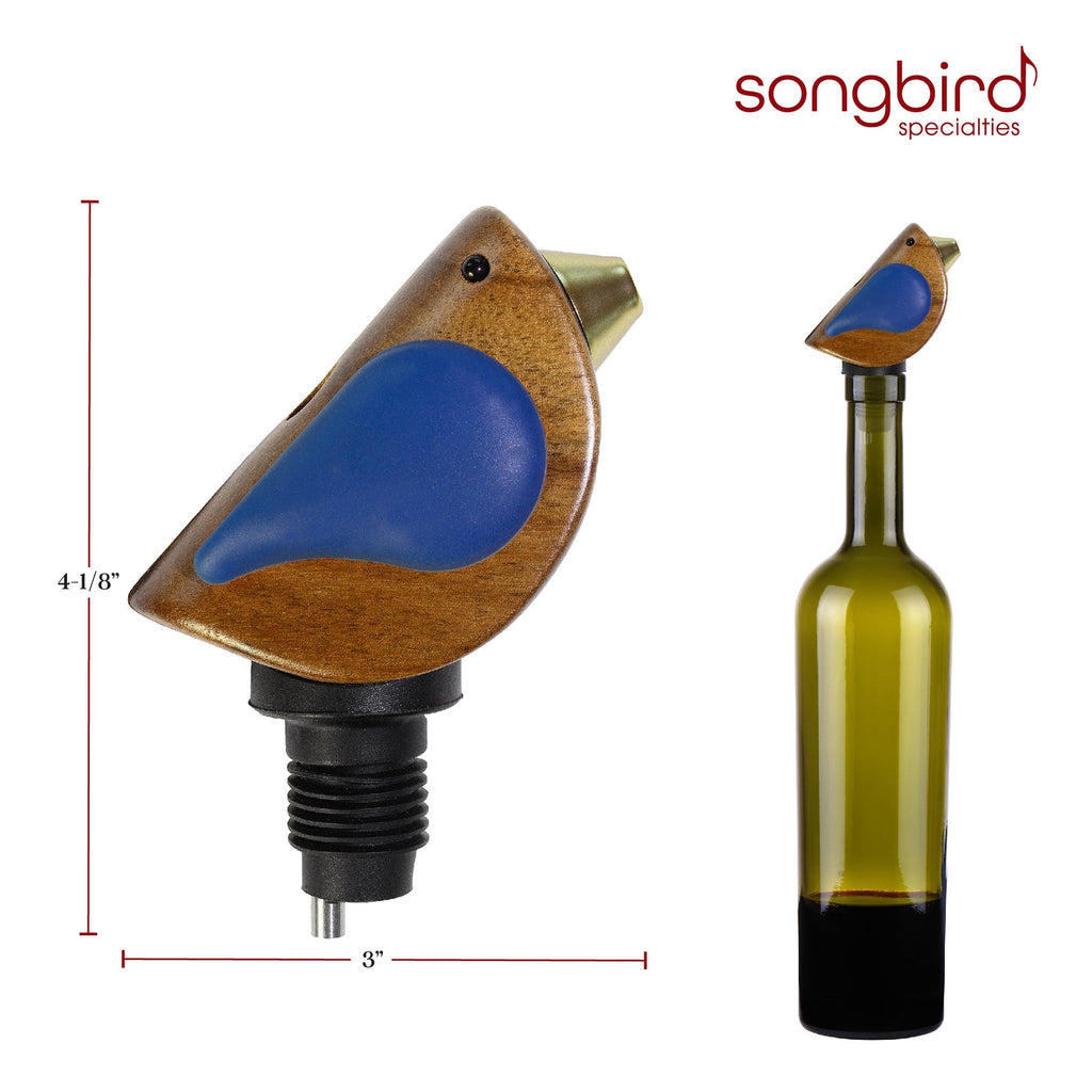 Songbird Specialties® Bottle Pourer, Blue