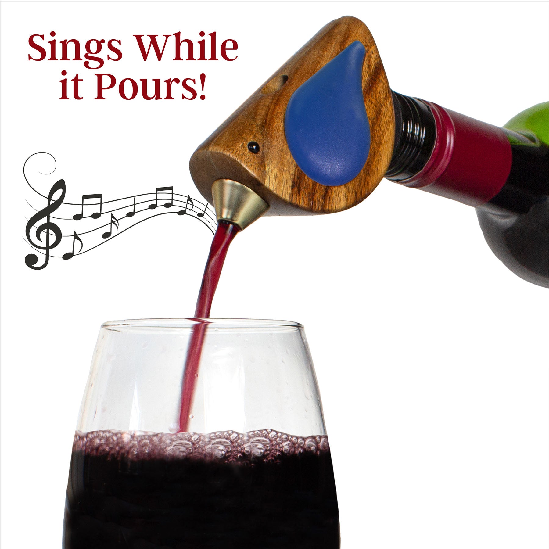 Songbird Specialties® Bottle Pourer, Blue