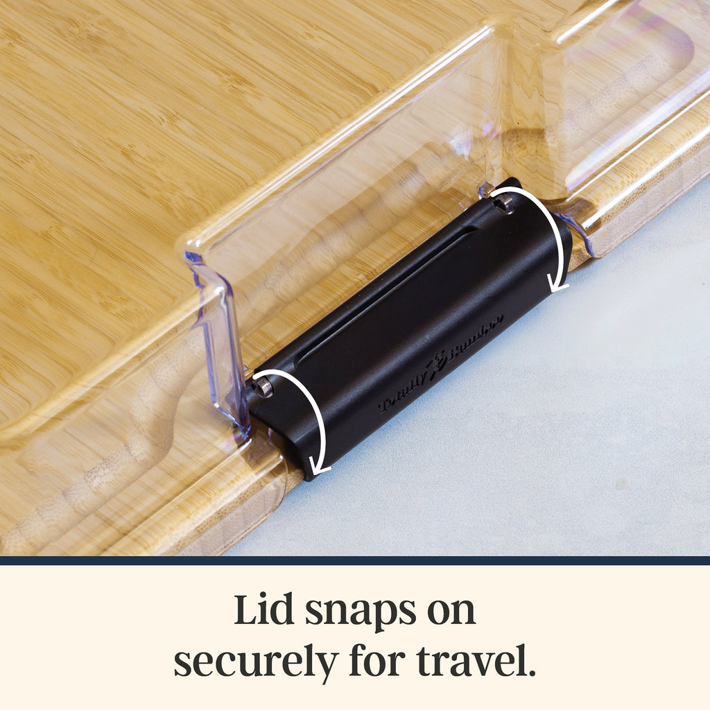 Flip, Serve & Store™ Charcuterie Board with Locking Lid