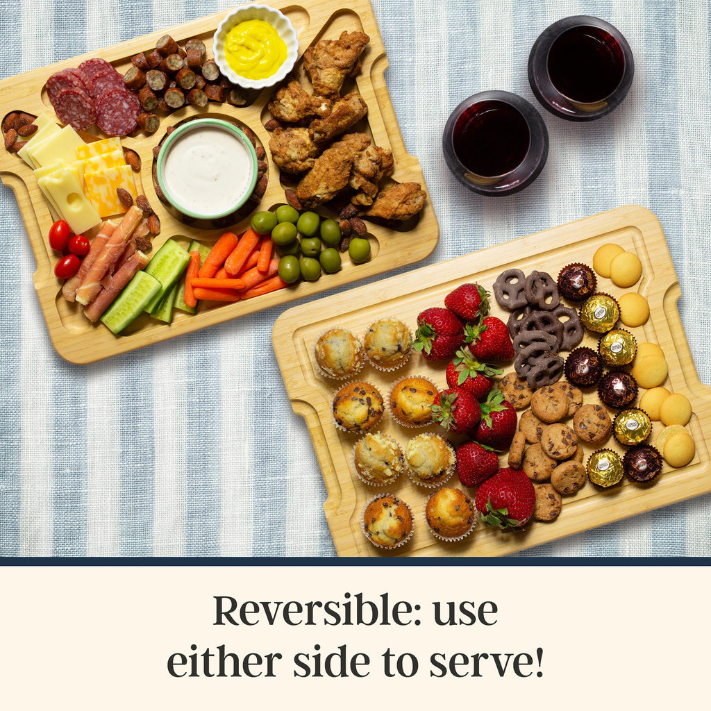 Flip, Serve & Store™ Charcuterie Board with Locking Lid