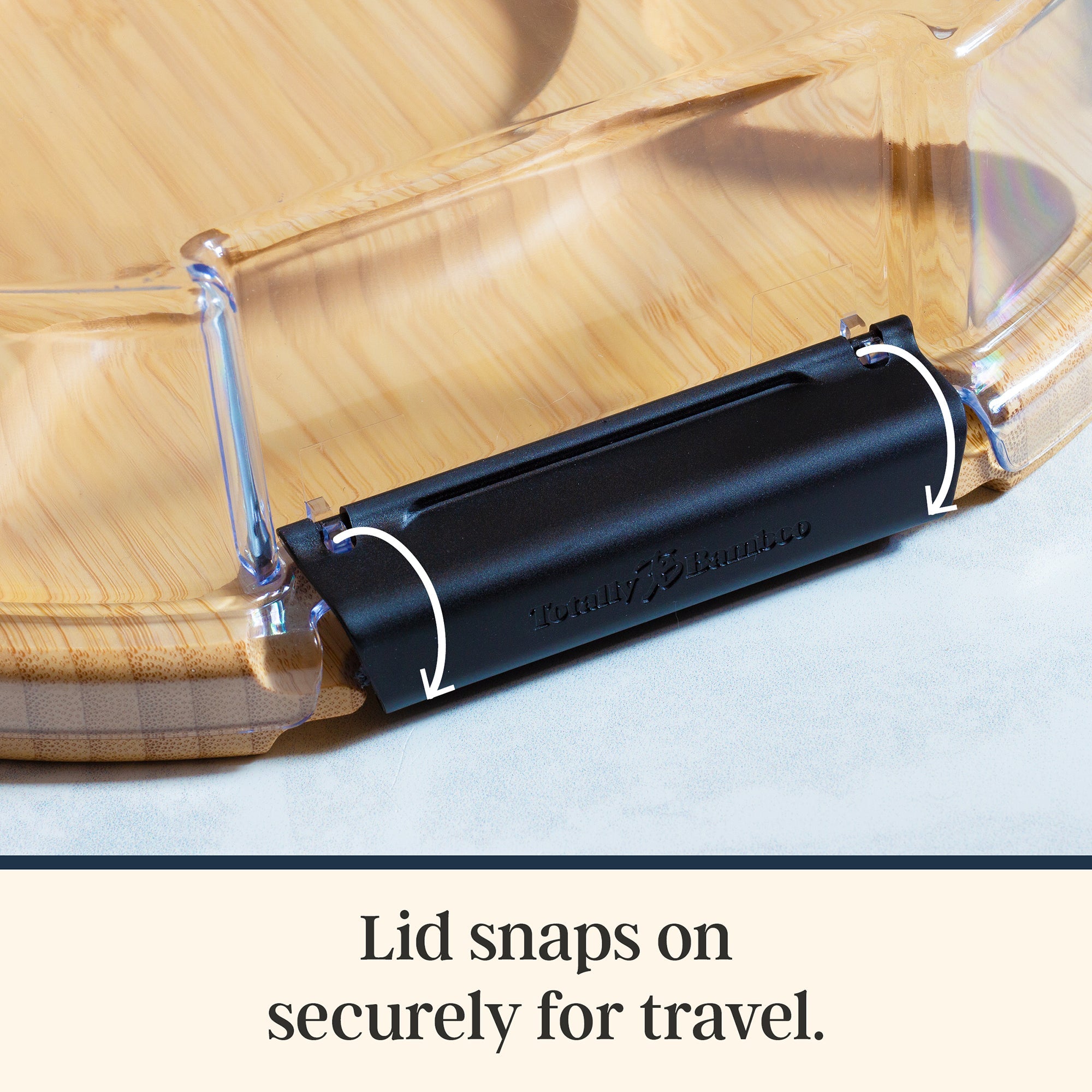 Flip, Serve & Store™ Round Charcuterie Board with Locking Lid