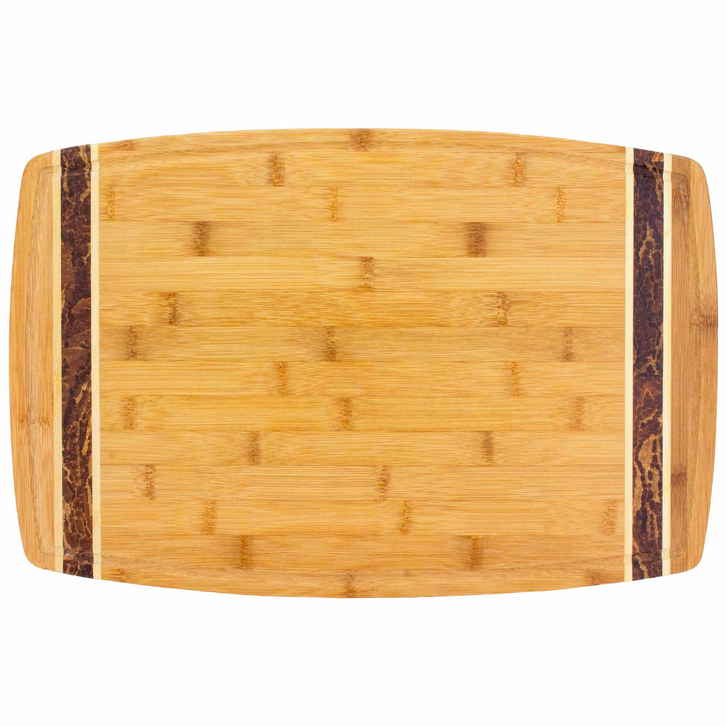 "Marbled" Bamboo Cutting Board, 18" x 11-3/4"