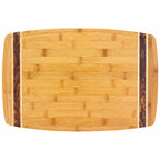 "Marbled" Bamboo Cutting Board, 18" x 11-3/4"