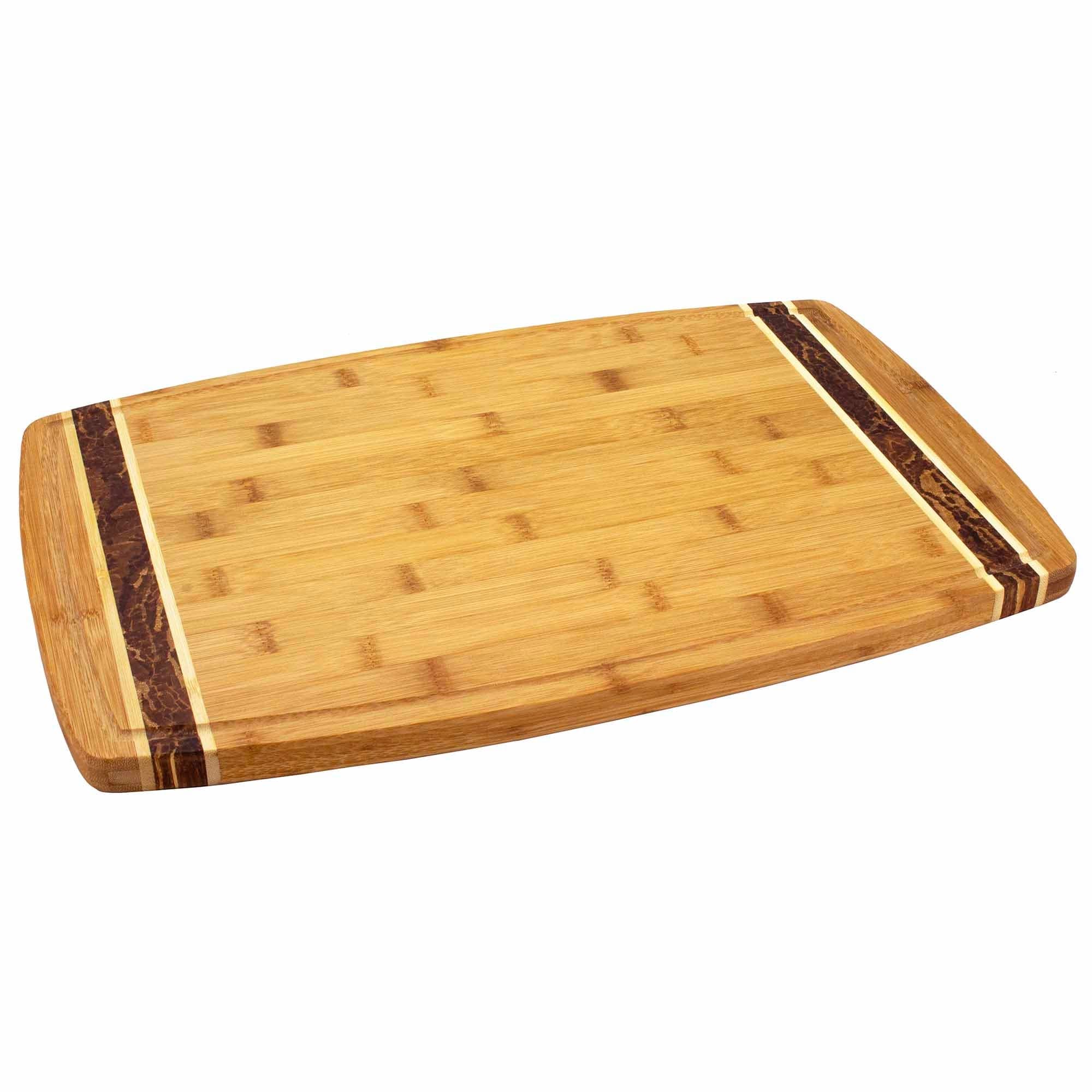 "Marbled" Bamboo Cutting Board, 18" x 11-3/4"
