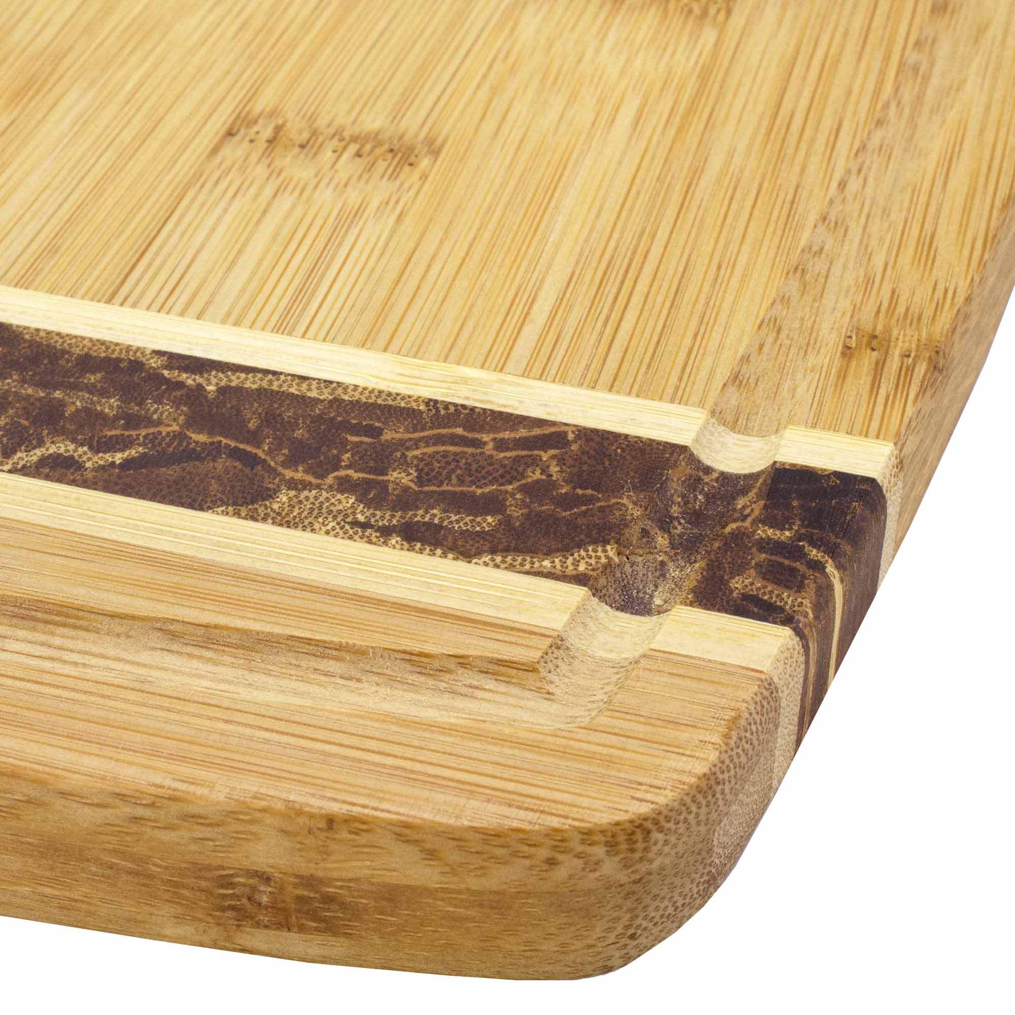 "Marbled" Bamboo Cutting Board, 18" x 11-3/4"