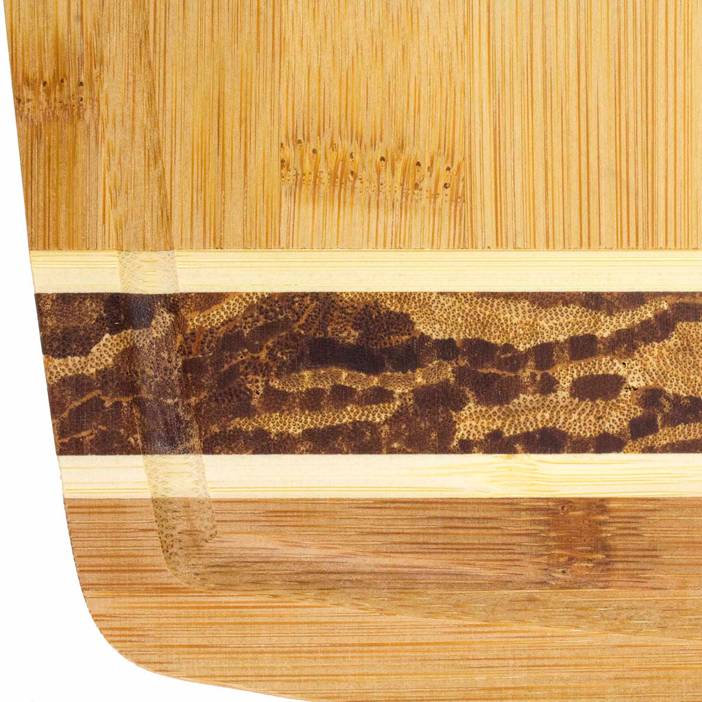 "Marbled" Bamboo Cutting Board, 18" x 11-3/4"