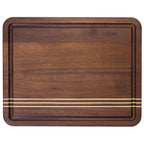Rock & Branch® Acacia Wood Pinstripe Cutting Board, 14" x 11"