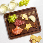 Rock & Branch® Acacia Wood Pinstripe Cutting Board, 14" x 11"