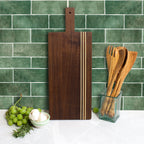 Rock & Branch® Acacia Wood Pinstripe Paddle Board