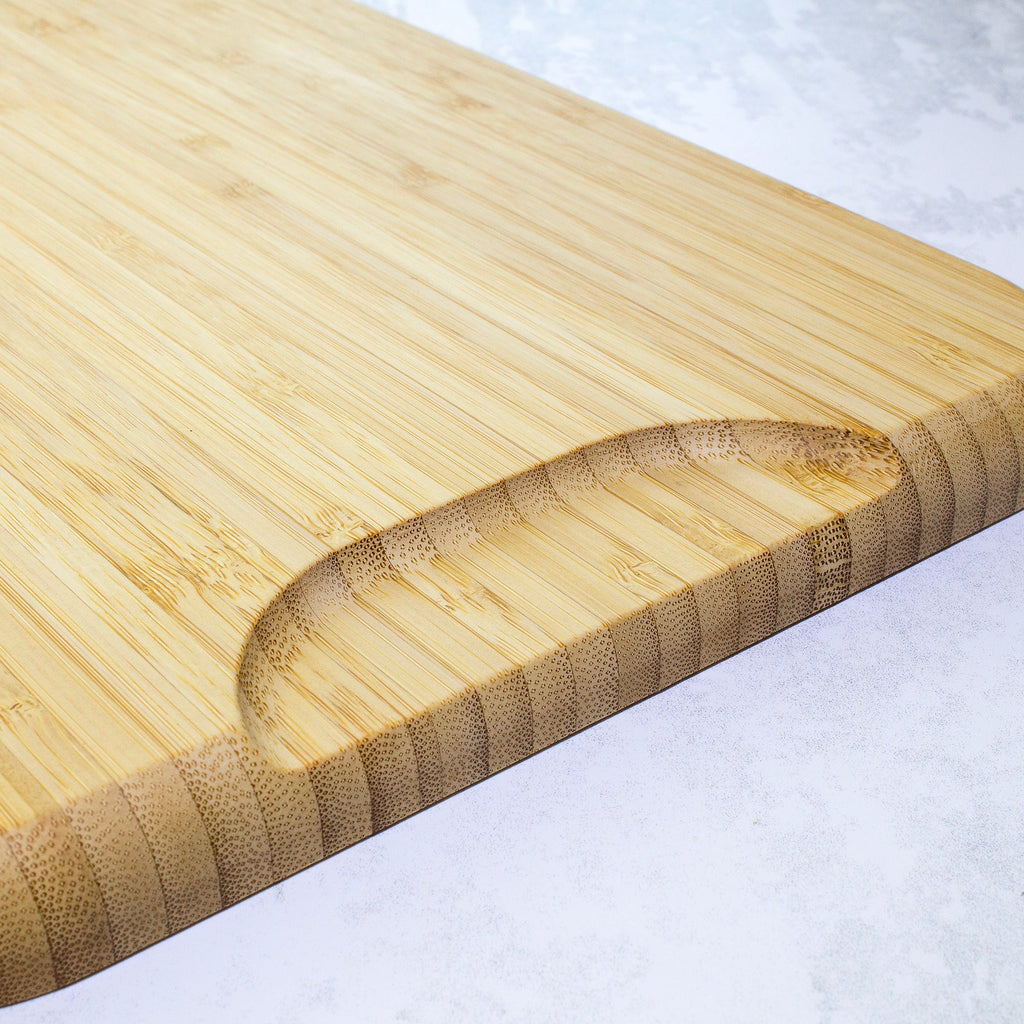 3-Piece Cutting Board Set with Juice Grooves