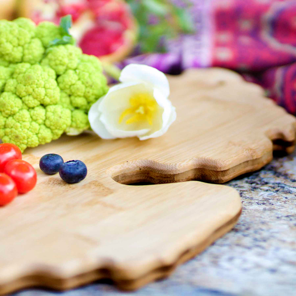 Michigan Mitten Cutting Board, 13-1/4" x 11-3/4"
